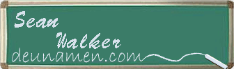 Sean Walker Visitenkarte